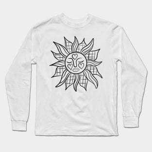 Sun Flower Long Sleeve T-Shirt